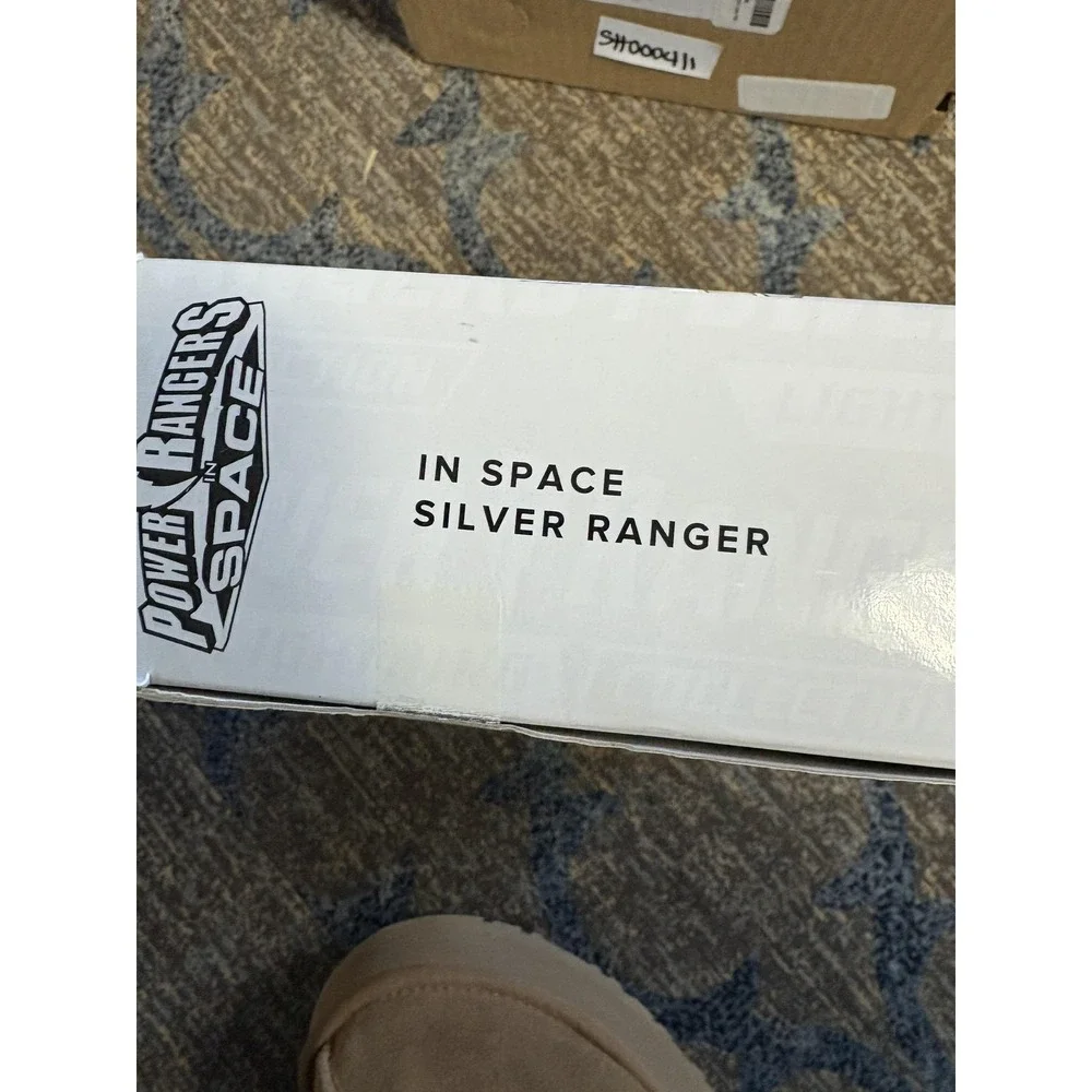 Hasbro Power Rangers Lightning Collection In Space Silver Ranger Bike Figure New